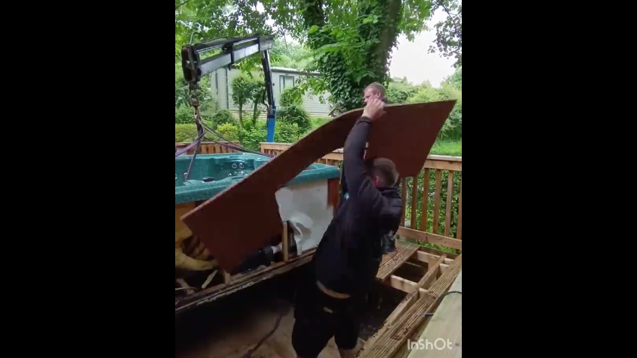 Hot Tub Disposal - Watch to the end !