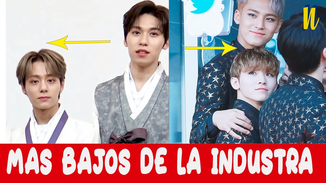 IDOLS MAS BAJOS DEL KPOP