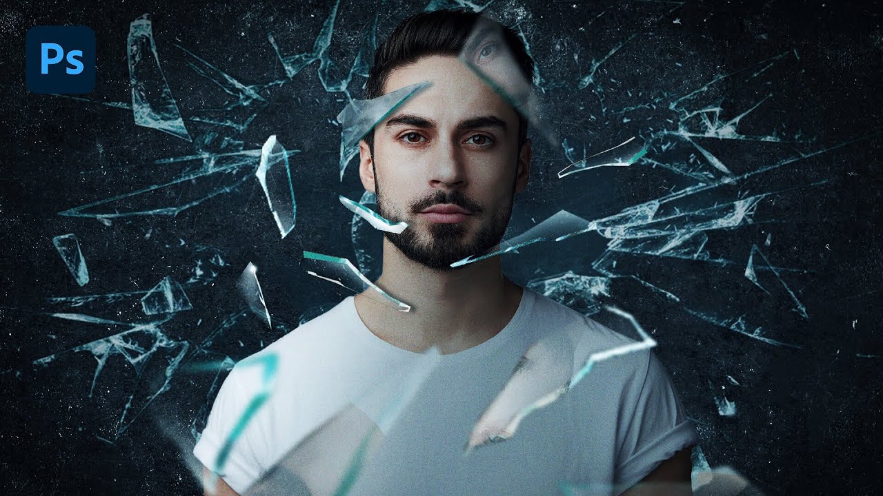 Создайте эффект битого стекла с помощью Photoshop
