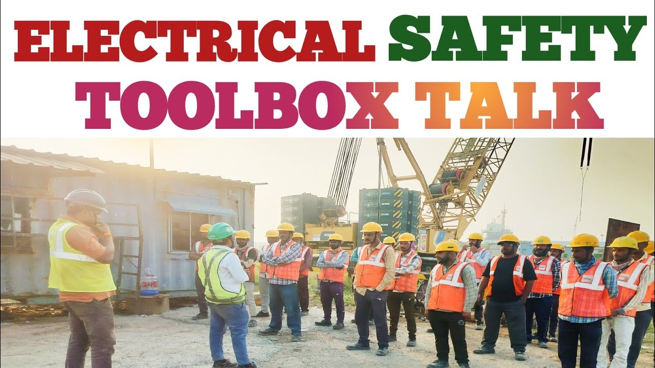 Construction Site पर Electrical Safety क्यों सबसे ज़्यादा जरूरी है? Electrical Safety toolbox Talk 👷
