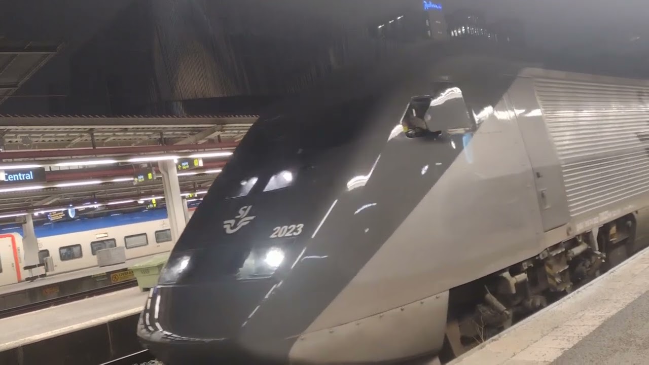 Tåg i Stockholm / Trains in Stockholm 