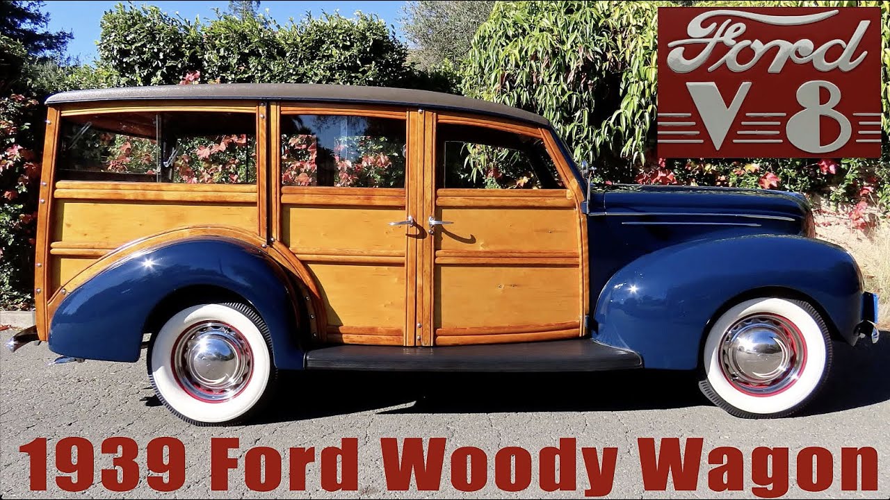 Restored 1939 Ford Woody Wagon