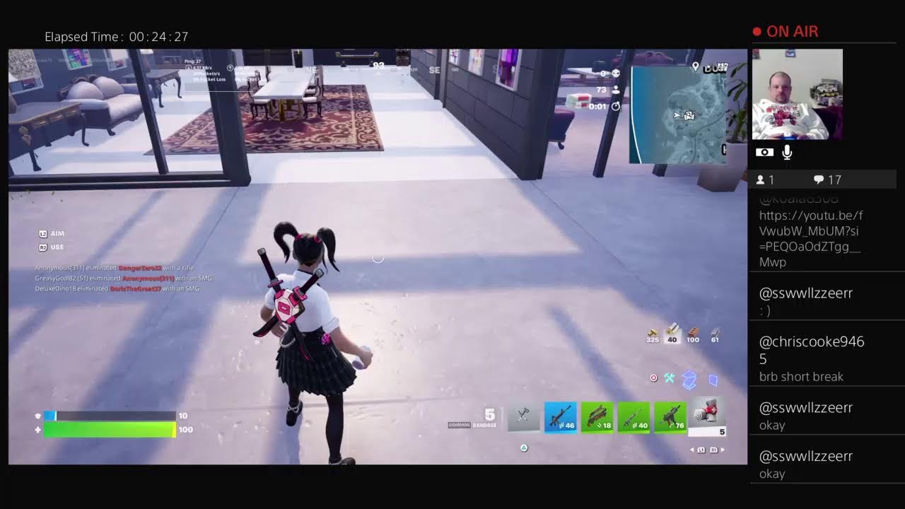 Fortnite solo I'm live