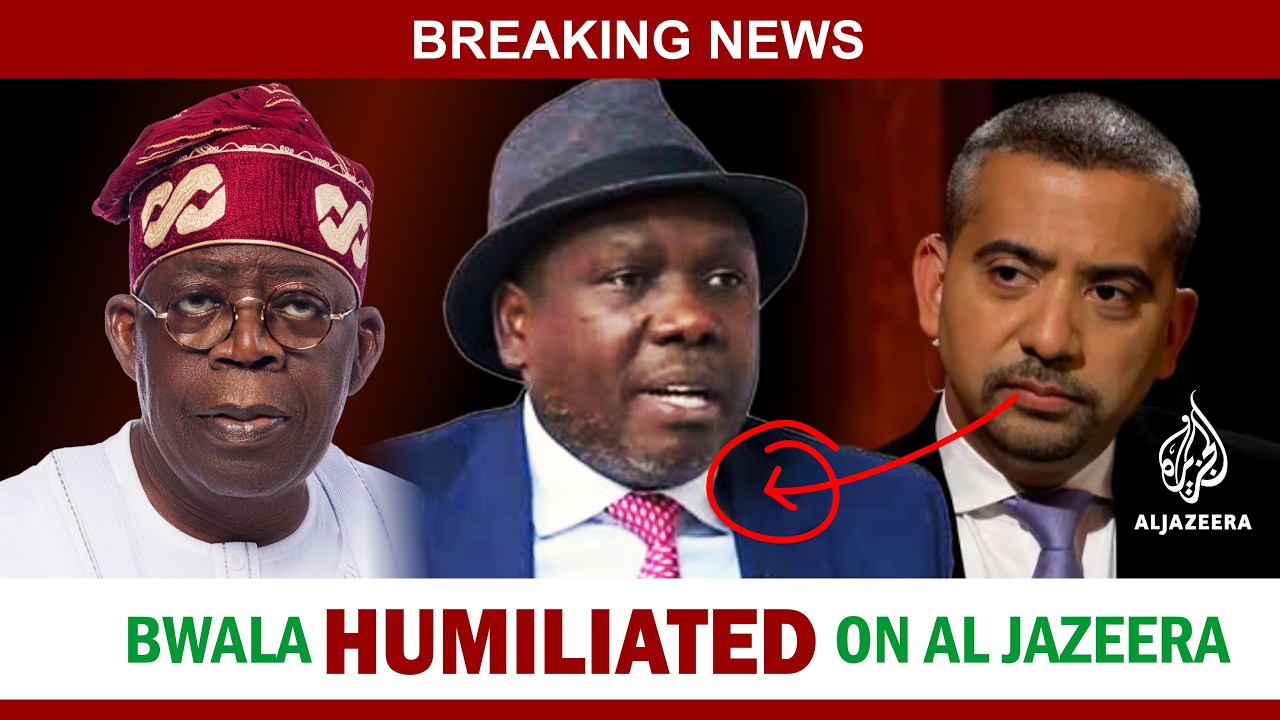 BWALA HUMILIATED ON AL JAZEERA TRYING TO DEFEND TINUBU GOVERNMENT
