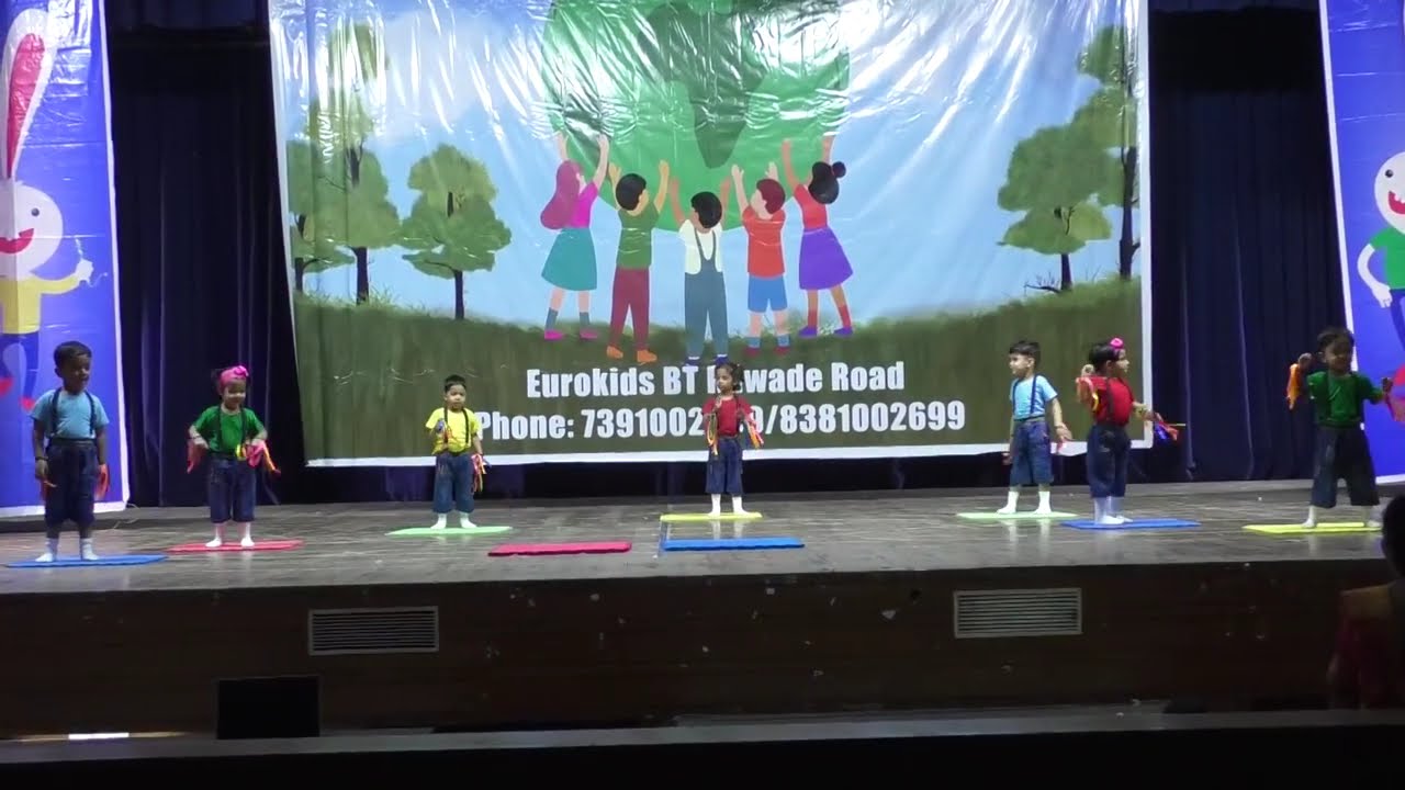 EurokidsBTKawadeRoad #annualday #playgroup #bumbumbhole