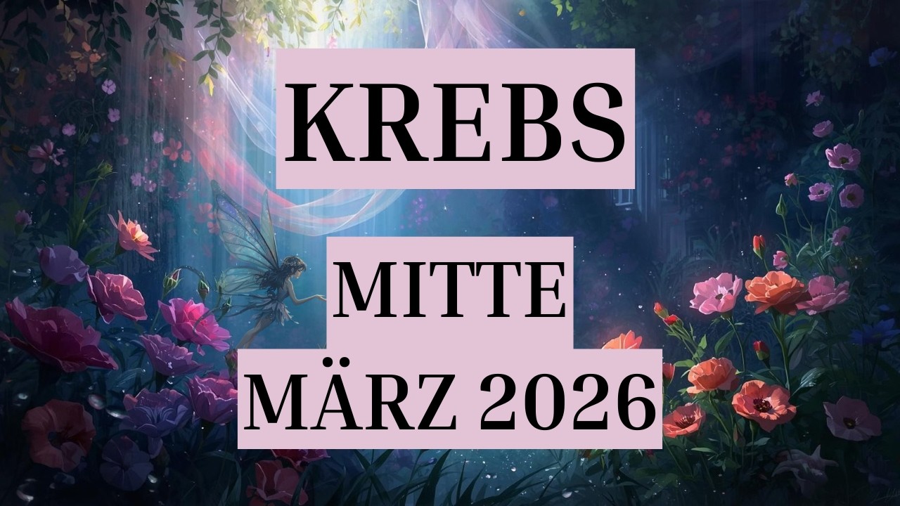 KREBS - MÄRZ 2026 - OFFENBARUNG! DIE KLARHEIT KOMMT UND MIT IHR DIE ENTSCHEIDUNG!