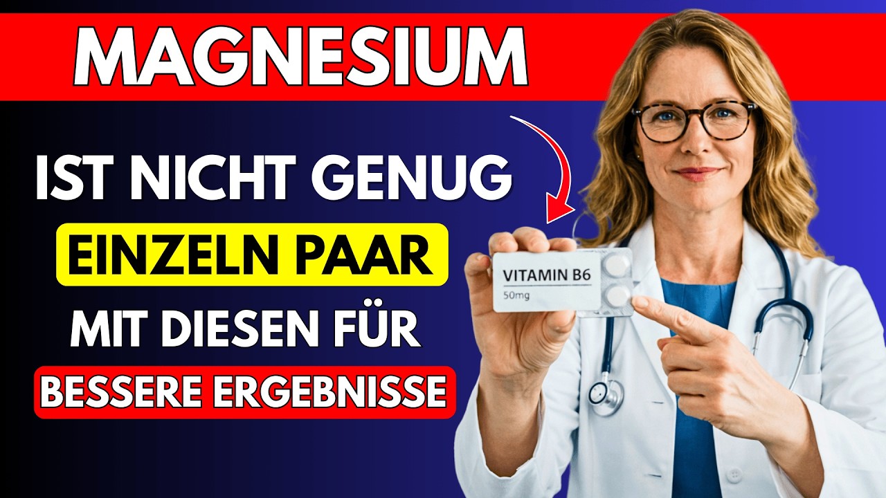 Nach dem 60. Lebensjahr kein Magnesium mehr einnehmen – Hier erfahren Sie, warum es wirkt