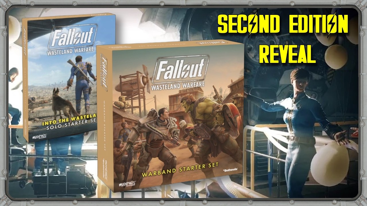 Fallout: Wasteland Warfare 2E — В 2026 году выйдут ДВА новых стартовых набора.