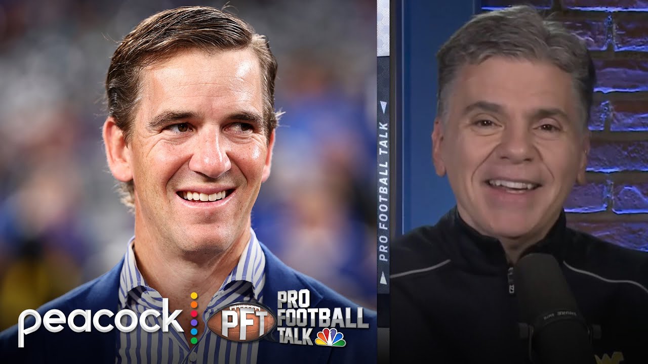 Eli Manning on advice for Jaxson Dart, relationship with Peyton | Pro Football Talk | NFL on NBC