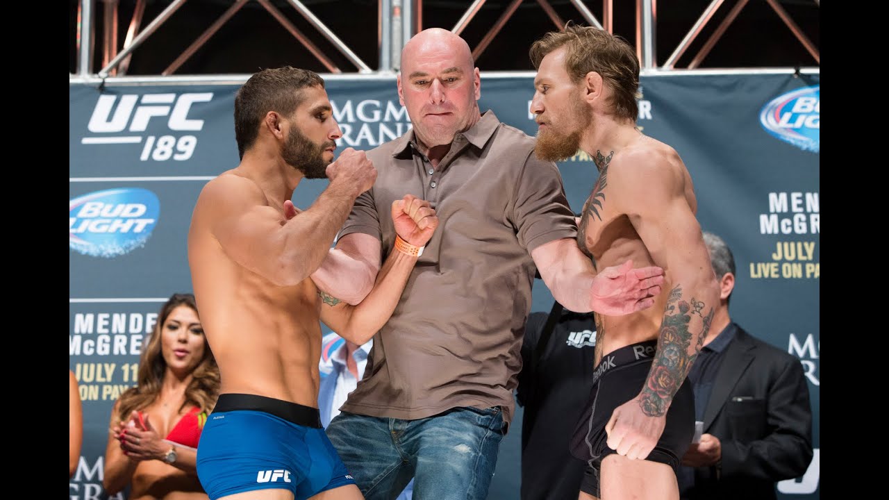 UFC 189 Weigh-ins: Conor McGregor vs. Chad Mendes