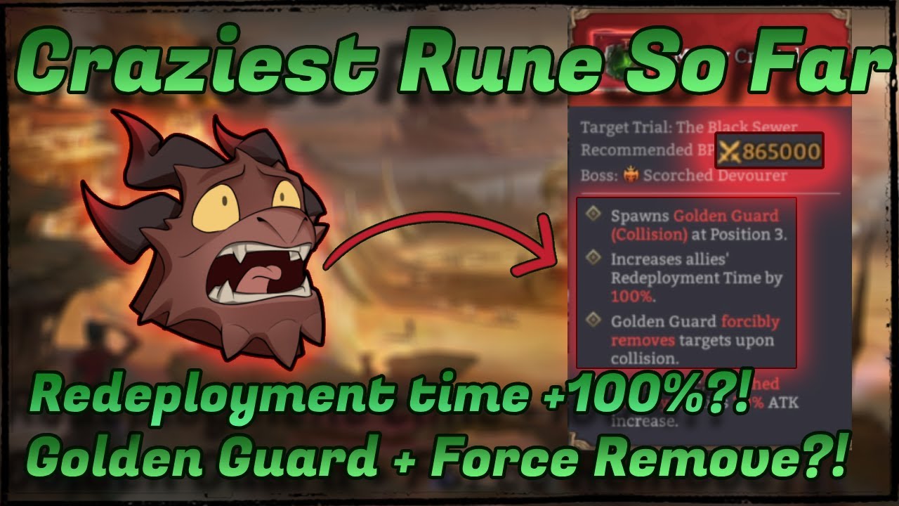 My Hardest Rune (So Far) - Golden Guards + Force Remove - Malrik's Hall of Illusions