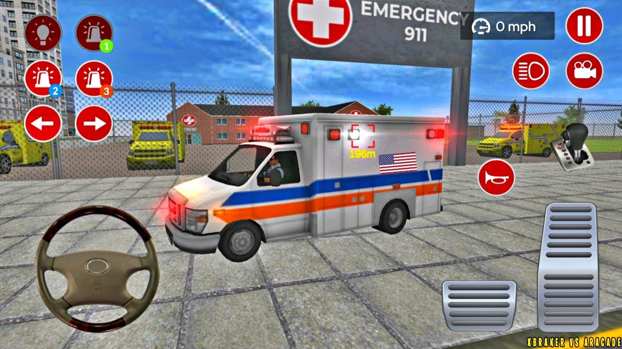 American Ambulance Emergency Simulator - Best Android Gameplay FHD