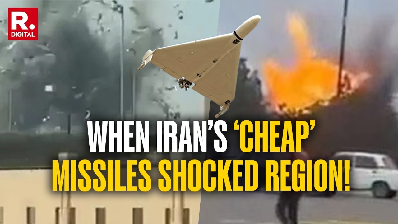 US-Israel-Iran War: Cheap Iranian Drones Challenge Million-Dollar Western Missiles