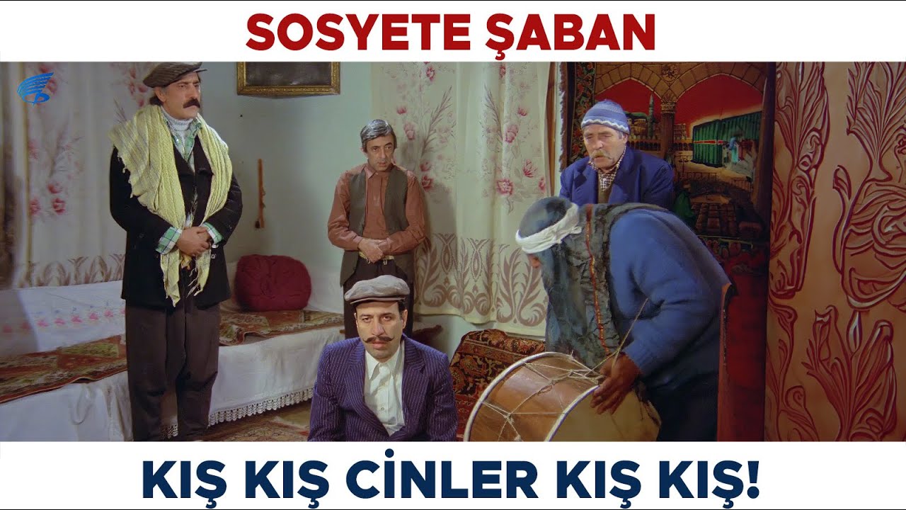 Sosyete Şaban Türk Filmi | Kış Kış Cinler Kış Kış! Yallah Cinler Yallah!