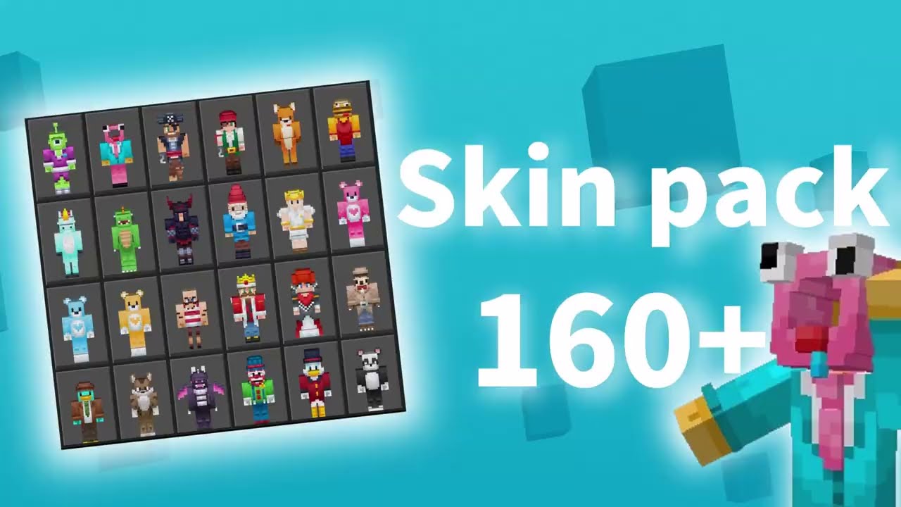 Regular costume skin packs from TheHive