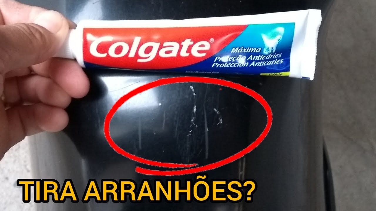 Pasta de Dente Tira Arranhões da Pintura?