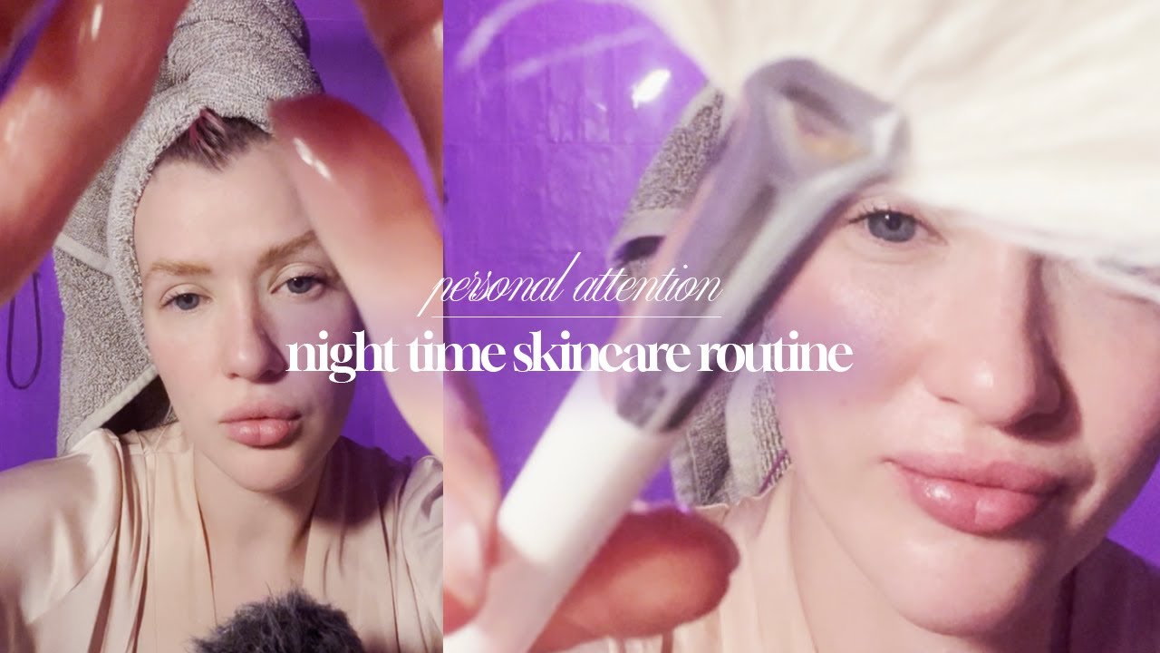 ASMR | Doing Your Nighttime Skincare Routine 🫧