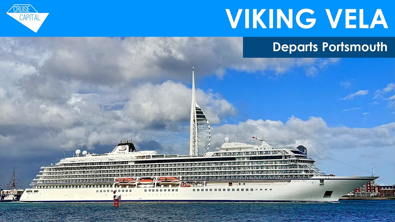 Viking Vela departs Portsmouth (31/08/2025)