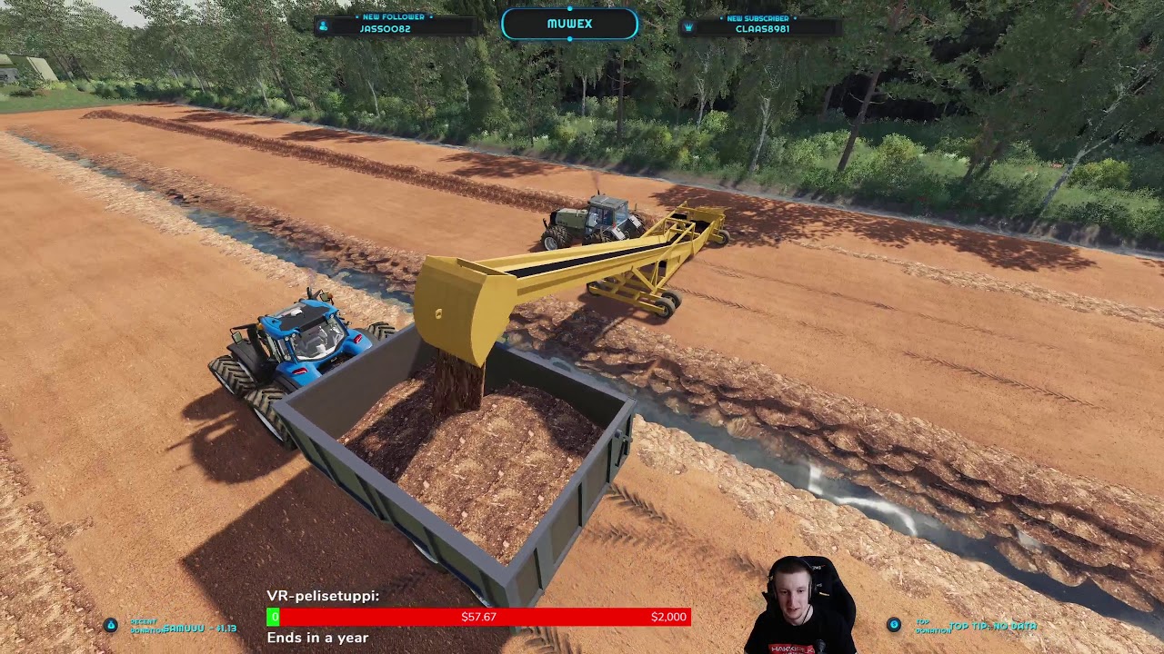Aprillipäivän livestriimin kooste FS19 Nevahommia