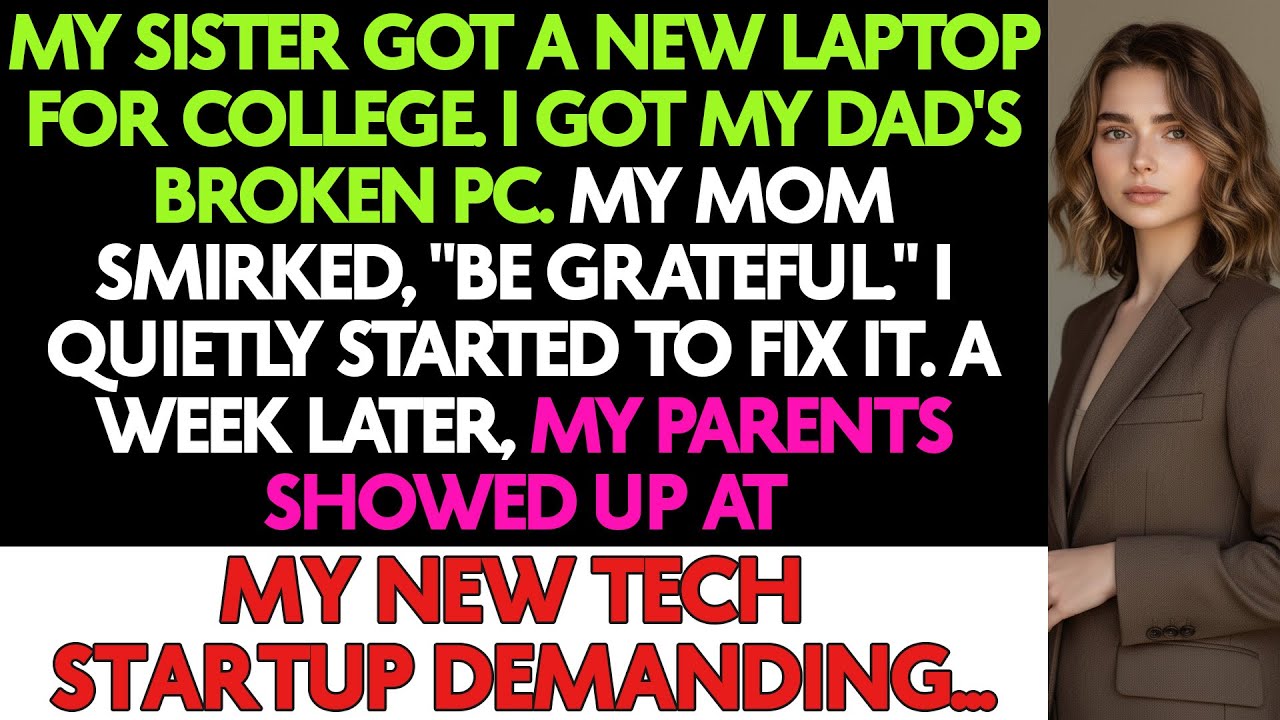 My Sister Got A Brand-New Laptop For College. I Got A Broken PC And A Smirk From