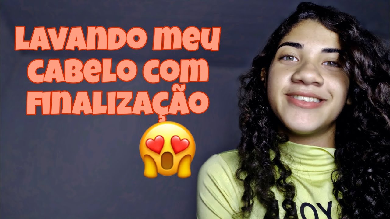 lavando meu cabelo , com finalização 🥴