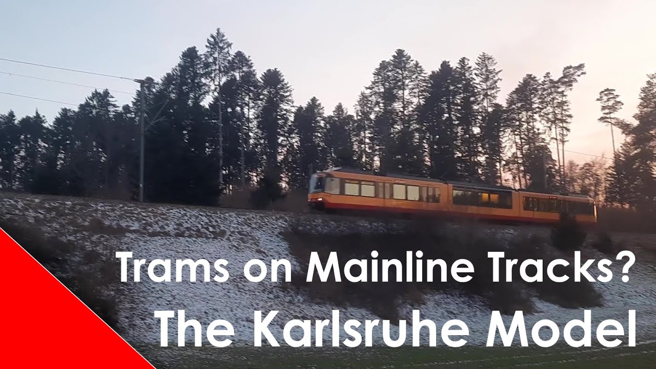 Why the Karlsruhe Model works so great | Karlsruhe Model [Tram-Train]