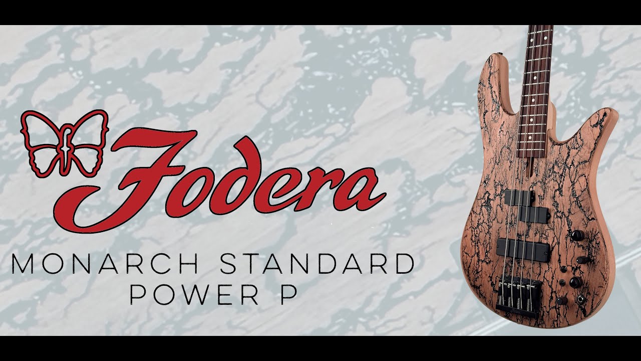 Introducing the Monarch Power P Standard & Fodera x Trickfish Standard Series Preamp