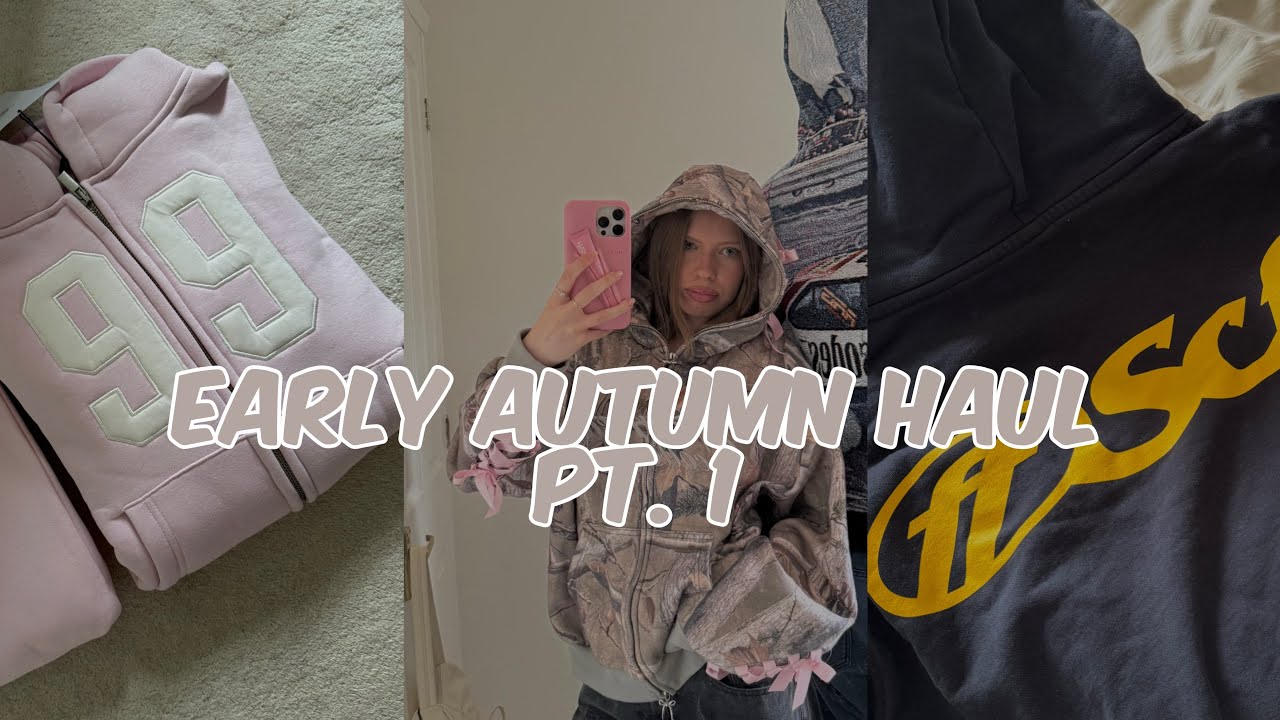 EARLY AUTUMN HAUL PT. 1 | hoodies, shoes & more | named collective, scuffers, sisters & seekers