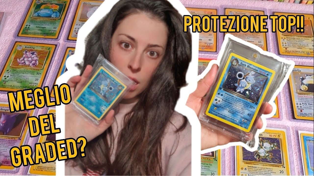 MEGLIO DEL GRADED?! Il mio Dark Blastoise: Ecco come proteggere le carte Pokemon 😱