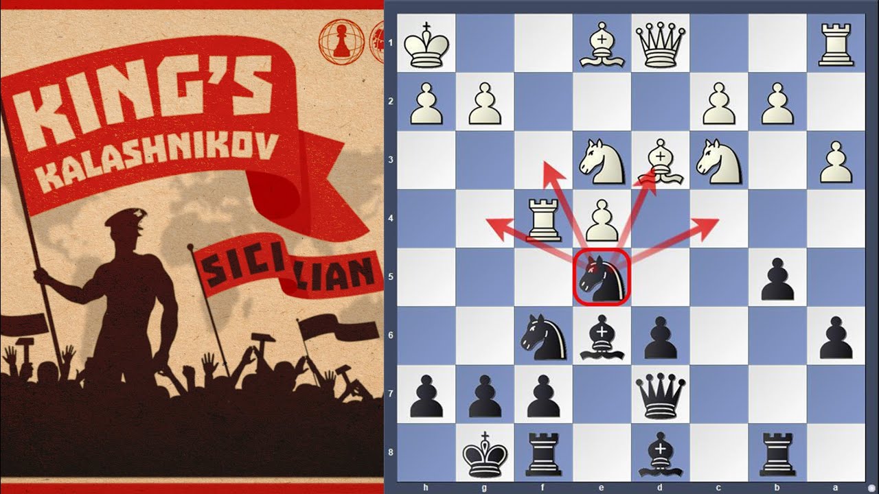 The Kalashnikov - counter-attack the king | Chessable course by Daniel King