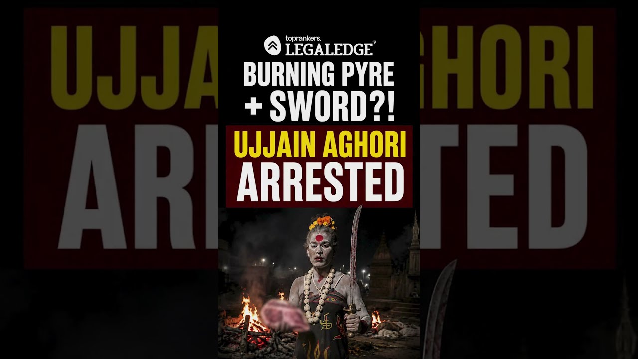 UjjainKali &lsquo;Aghori&rsquo; arrested #ujjain #aghori #arrest
