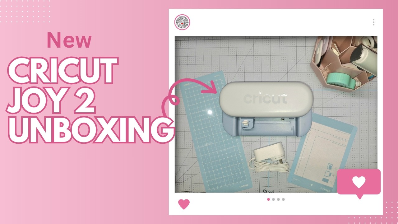 Cricut Joy 2 unboxing