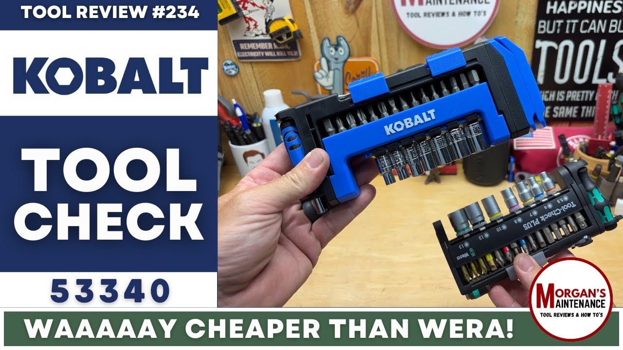 Kobalt TOOL CHECK - How It Compares to Wera