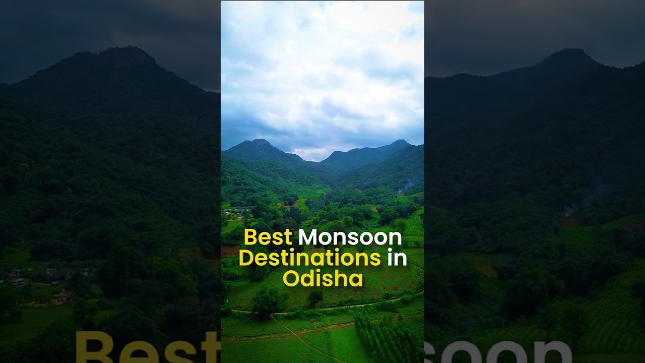 Best Places to Visit in Odisha in Monsoon 🌧️| Hidden Nature Spots #odisha #shorts #travel #monsoon