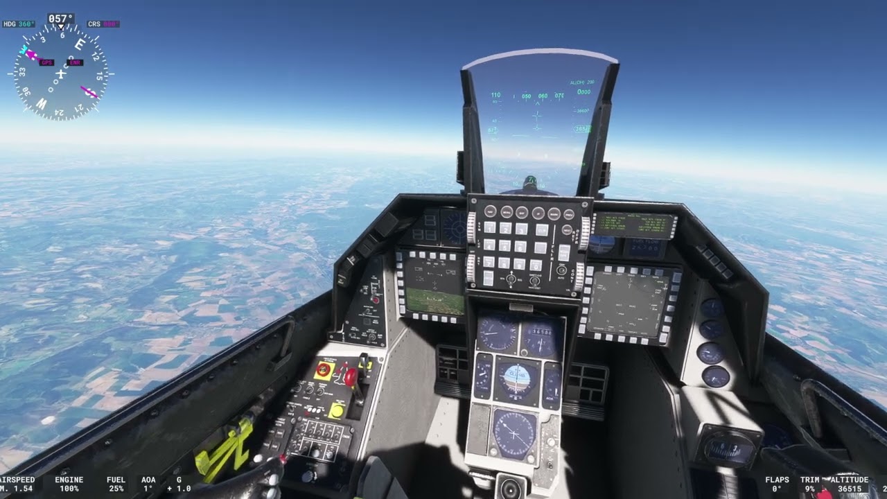 MSFS 2020 SVK F16 Airbase Malacky