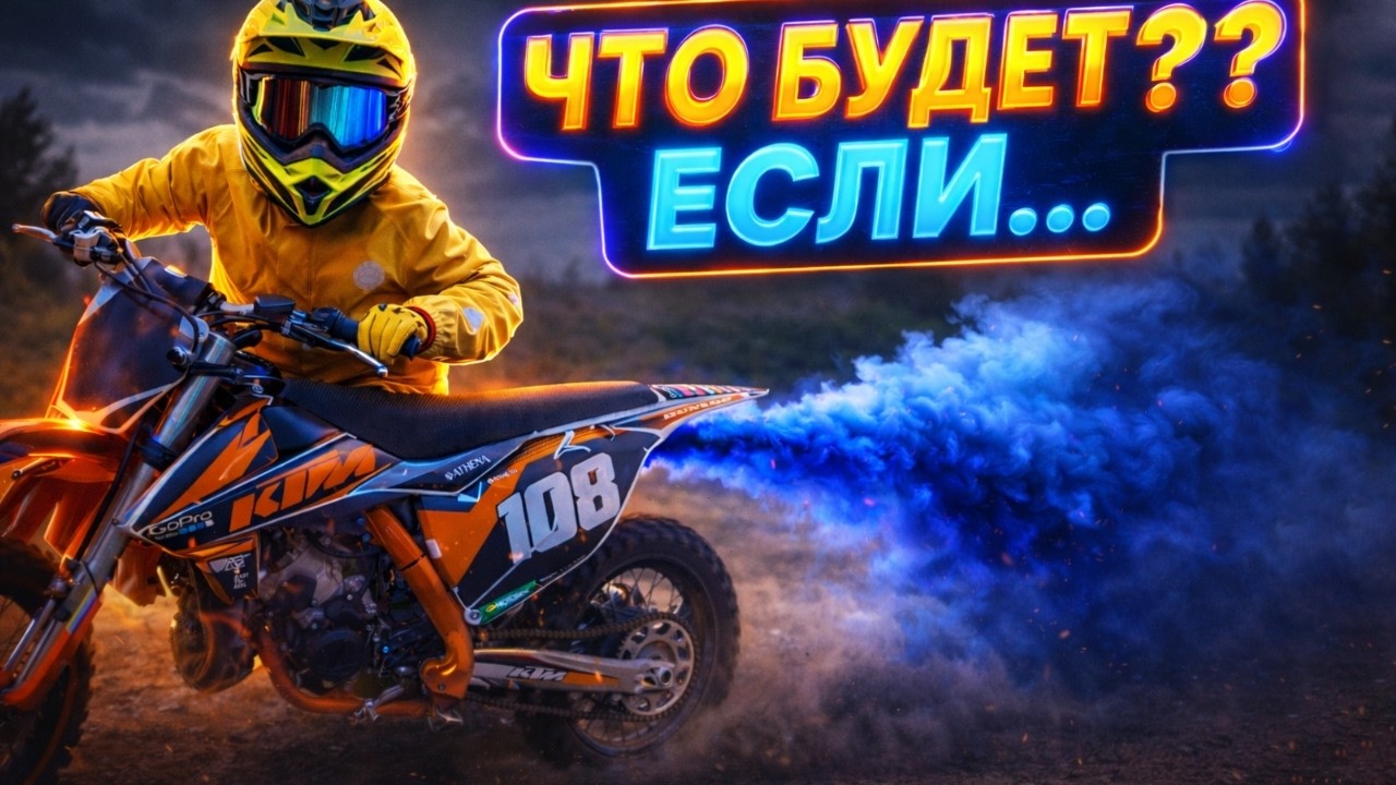 УГРОБИЛ  мотик СТАРШЕГО брата...