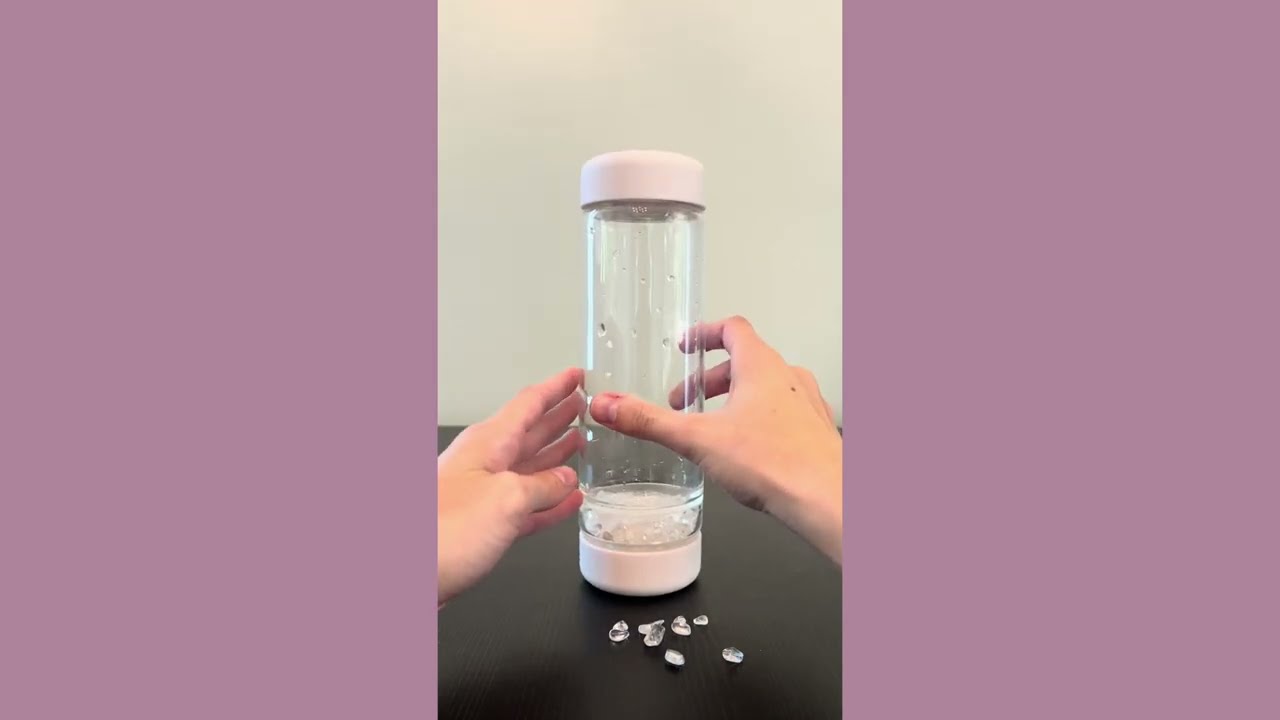 How to Use the VitaJuwel inu Bottle for Crystal-Infused Water #crystals #hydration #wellness