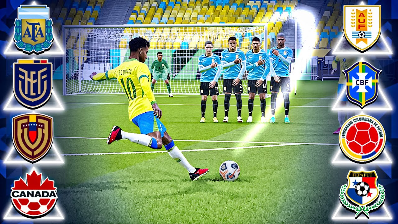COMEÇOU A COPA AMÉRICA 2024 DE FALTAS!! EFootball 2024