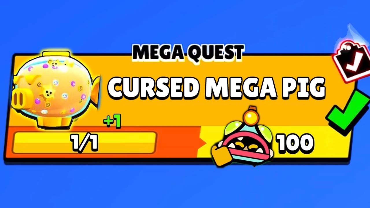 CURSED MEGA PIG FROM SUPERCELLL!!😘🔥 FREE LEGENDARY!!🗝️🎁 BRAWL STARS NEW UPDATE!!!