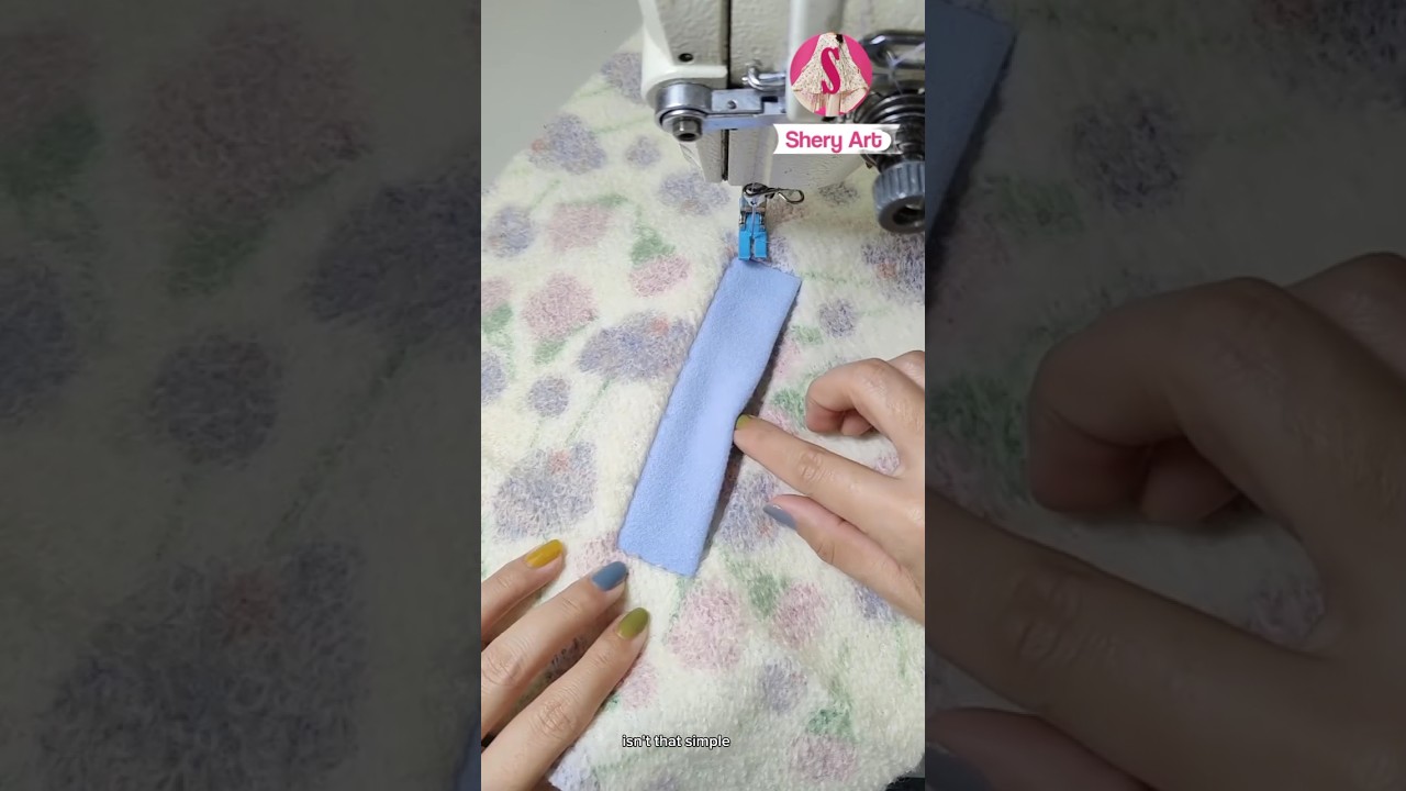 How to make a coat pocket fast and easy #sewing #shorts