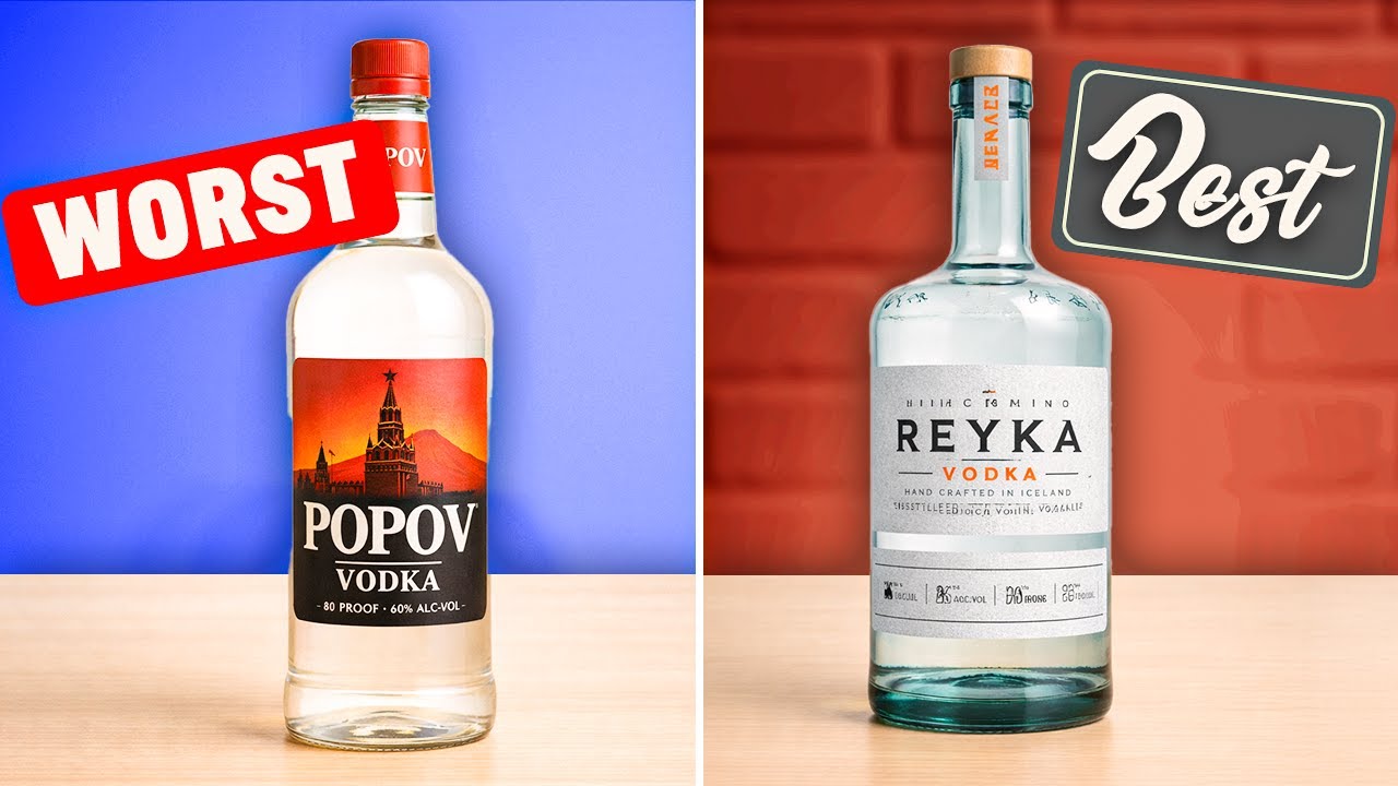 15 Classic Vodka Brands Ranked Worst to Best