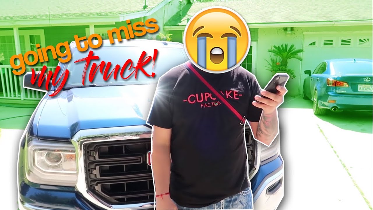 going to miss my truck!  *sad*