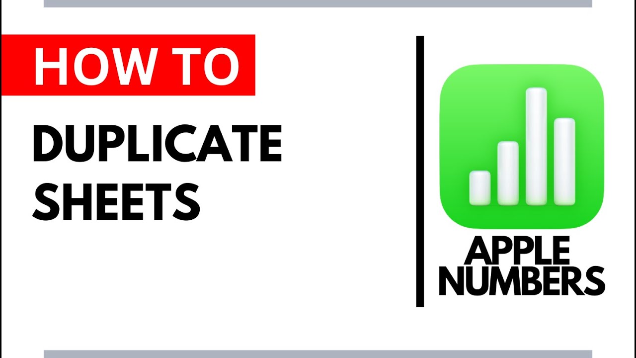 How to Duplicate a Sheet in Apple Numbers Instant Copy!