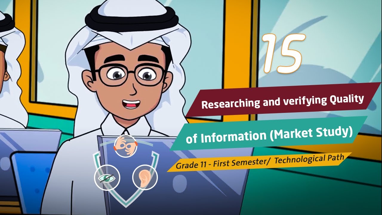 Researching and verifying Quality of information (Market Study)