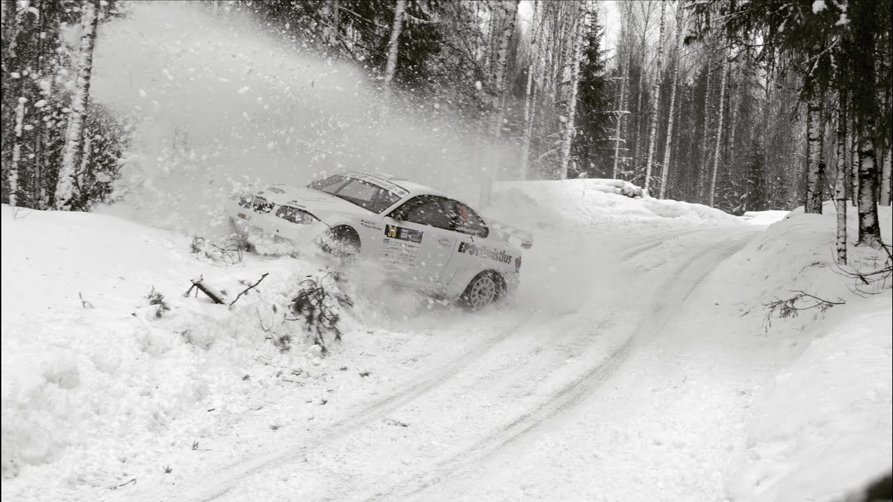 Otepää Talveralli 2024 - Close calls/ Crash/ Action