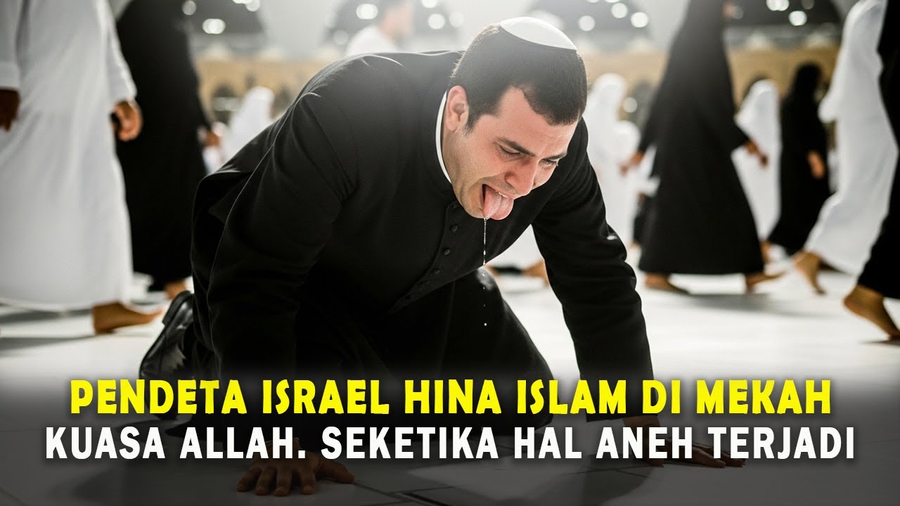 KUASA ALLAH❗ PENDETA ISRAEL NEKAT HINA ISLAM DI MEKAH. SEKETIKA HAL ANEH TERJADI