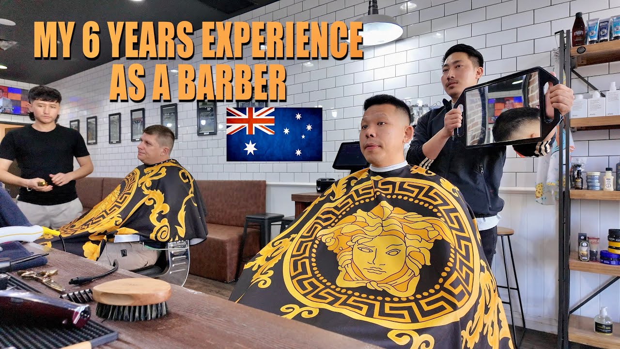Building a Barber Career in Australia: My 6-Year Experience 2025 🇦🇺