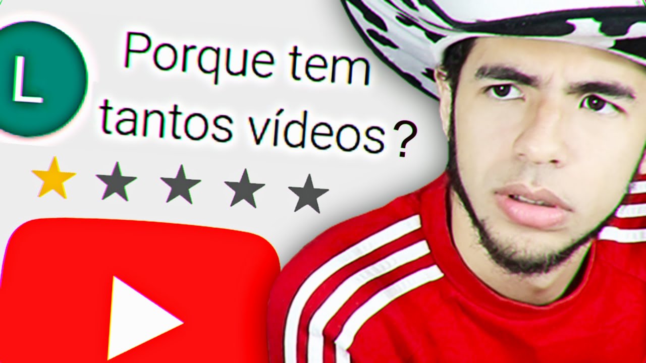 AS AVALIAÇÕES BIZARRAS DO APLICATIVO DO YOUTUBE...