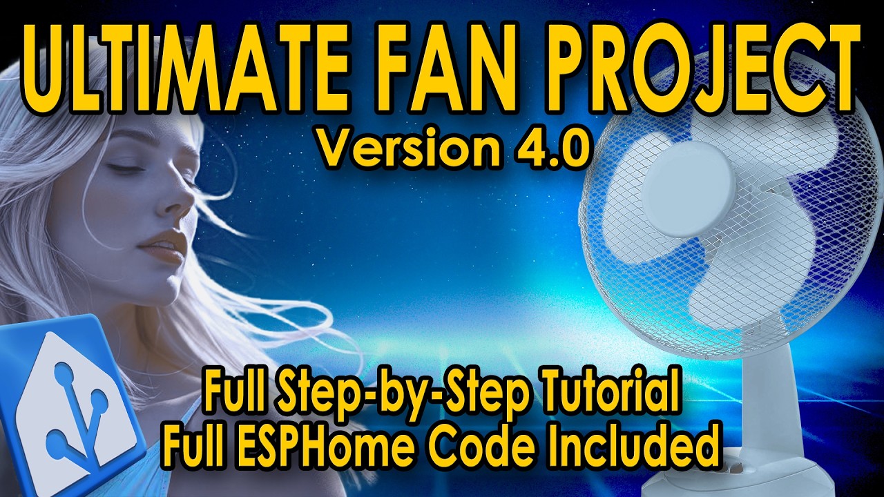 Ultimate Fan Project v4.0: управление трёхскоростным вентилятором. Учебное пособие по ESPHome и H...
