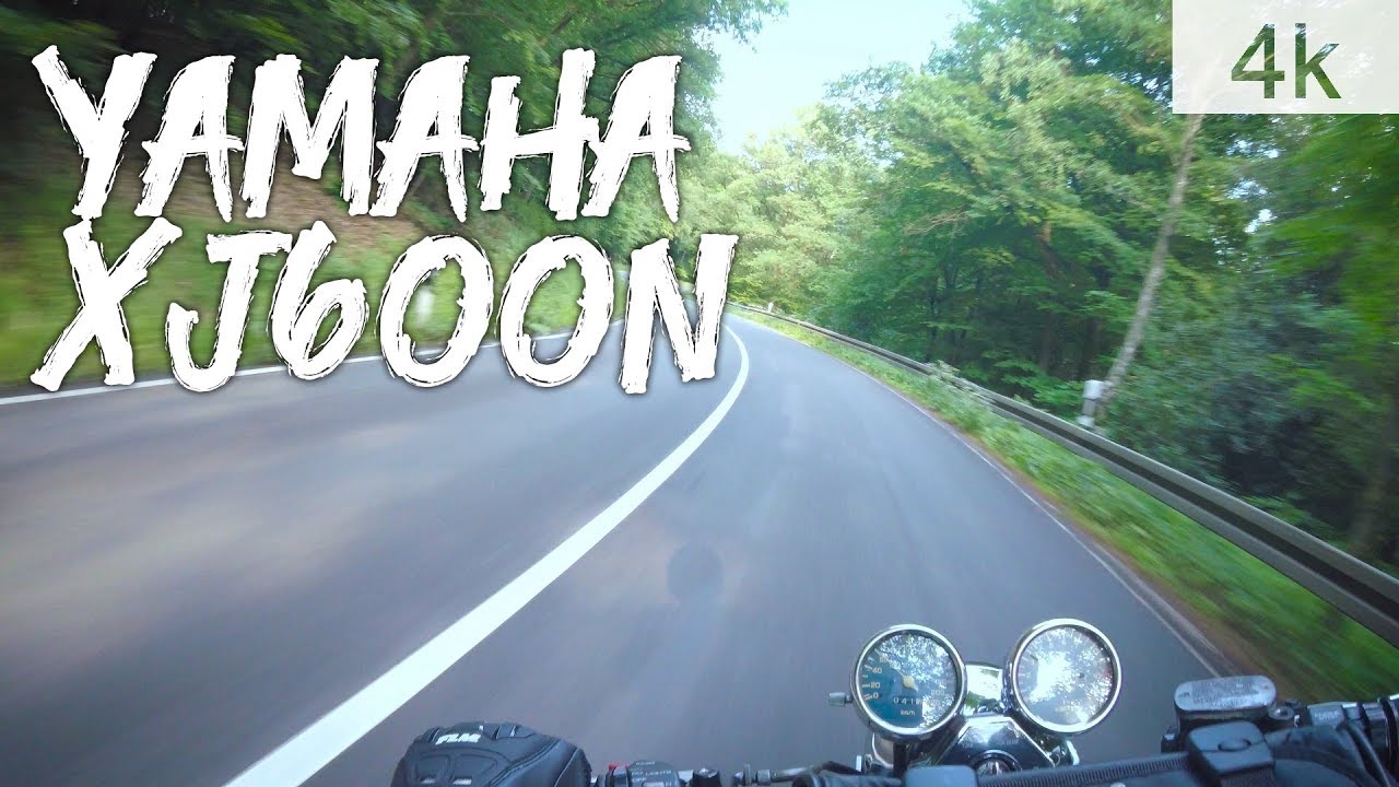 Yamaha XJ 600 N ride | 4K GoPro #freddymoto